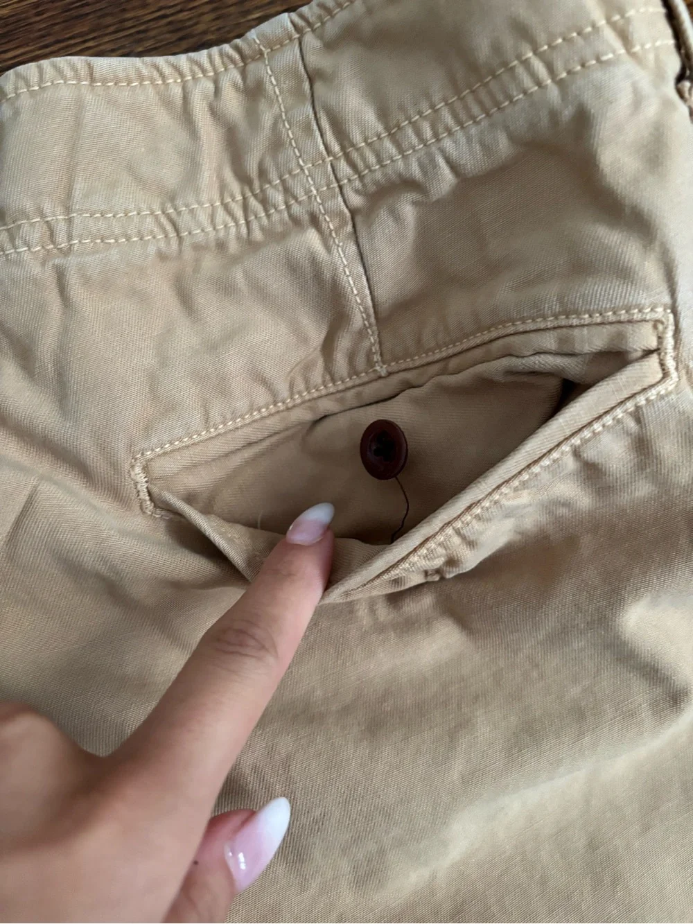 J.Crew Men's Khaki Casual Shorts Size 34W